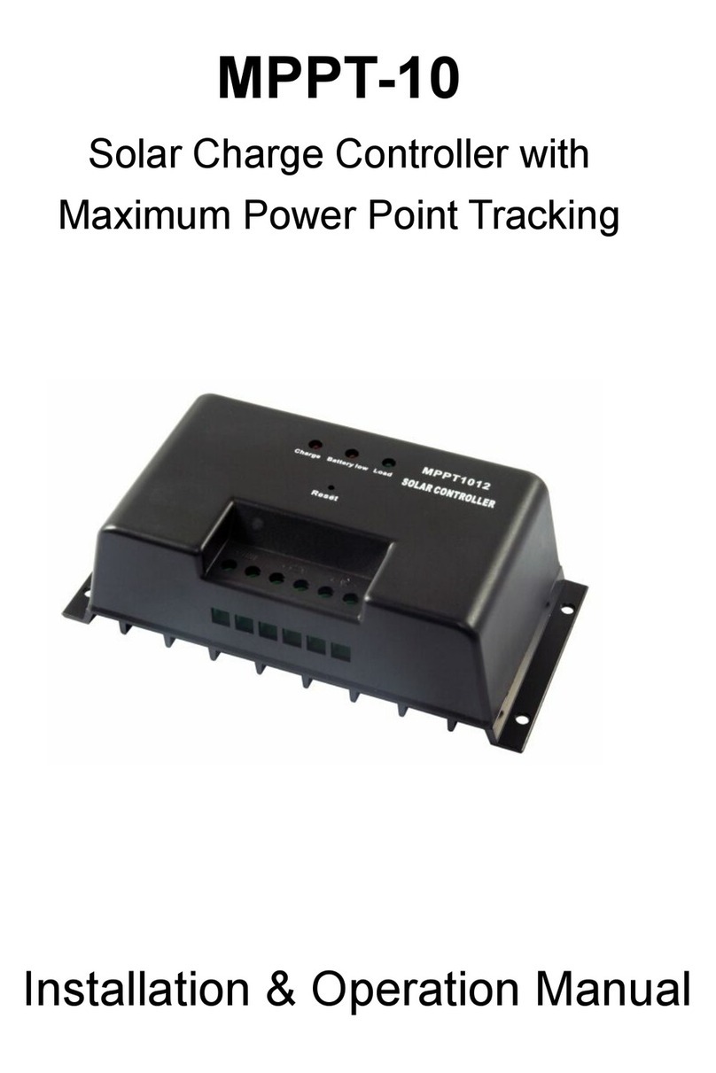 Solar MPPT-10 Installation & operation manual
