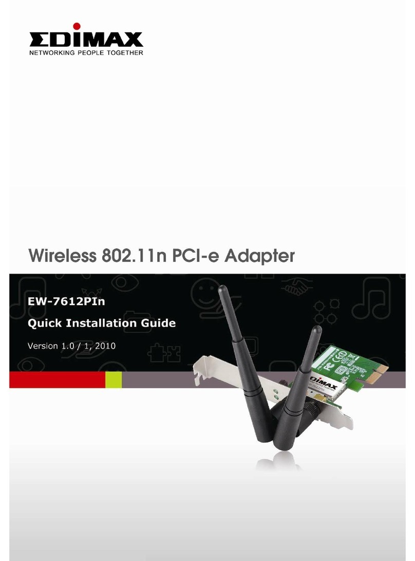 Edimax EW-7612PIn User manual