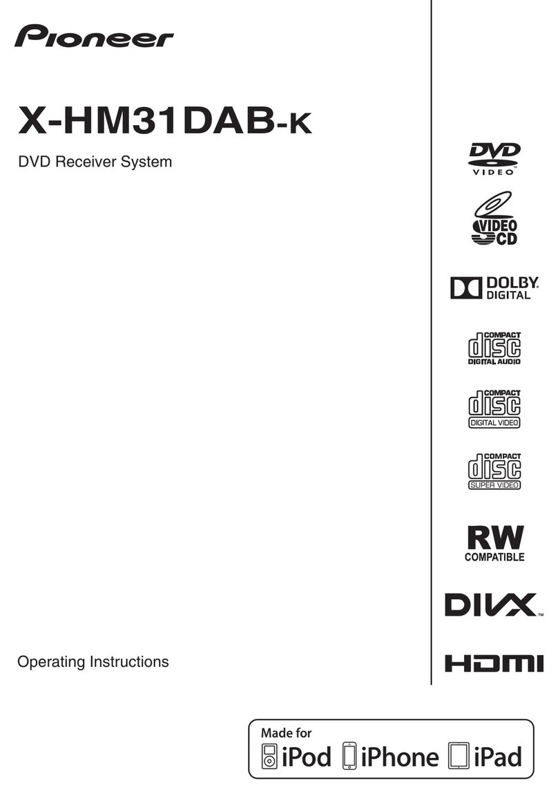 Pioneer X-HM31DAB-k User manual