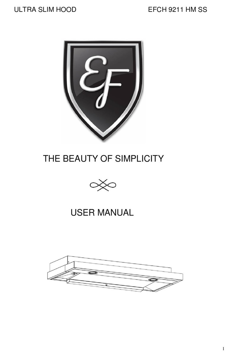 EF EFCH 9211HM SS user manual