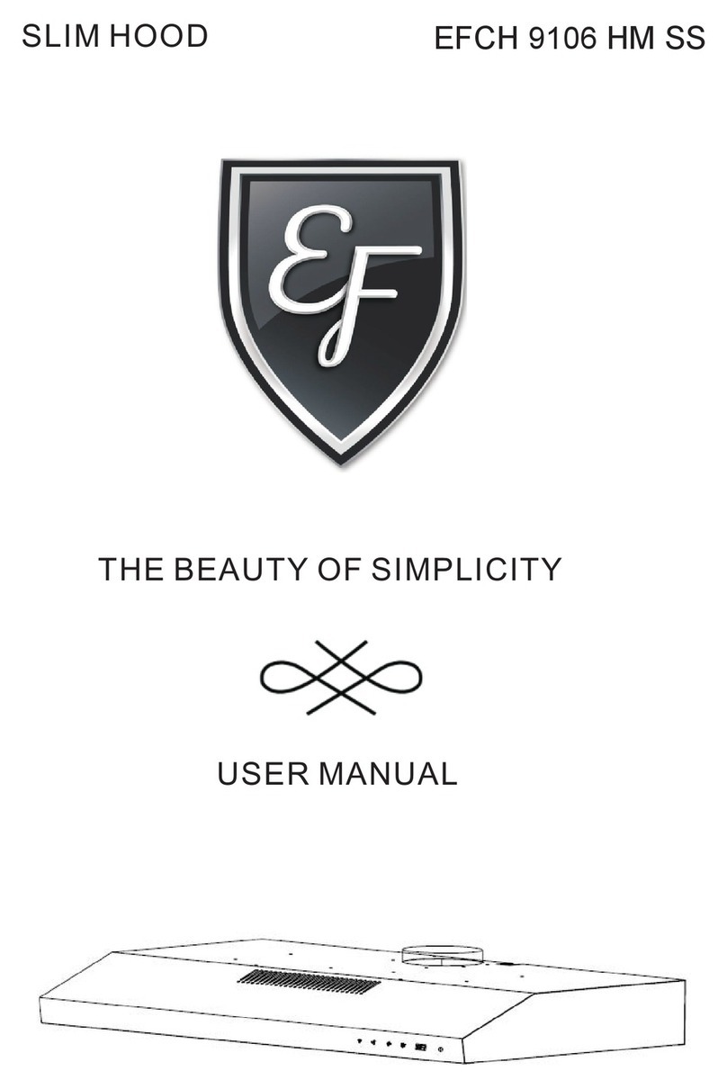 EF EFCH 9106 HM SS user manual