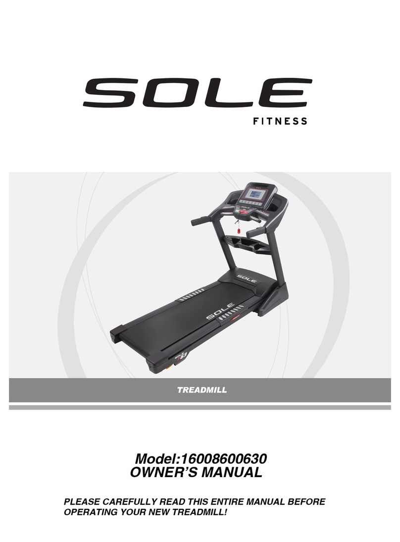 SOLE 16008600630 User manual