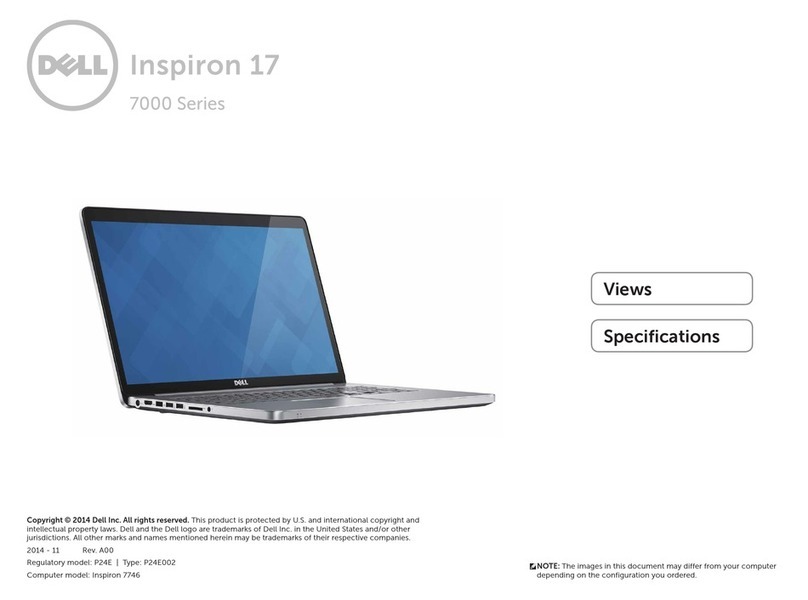 Dell Latitude 7000 Series User manual