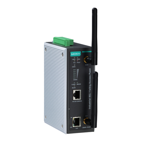 Moxa Technologies AirWorks AWK-3121-RTG user manual