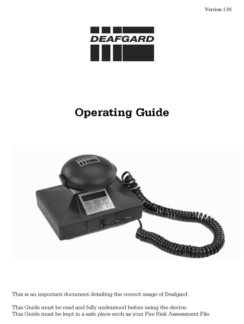 Fireco Deafgard operating guide