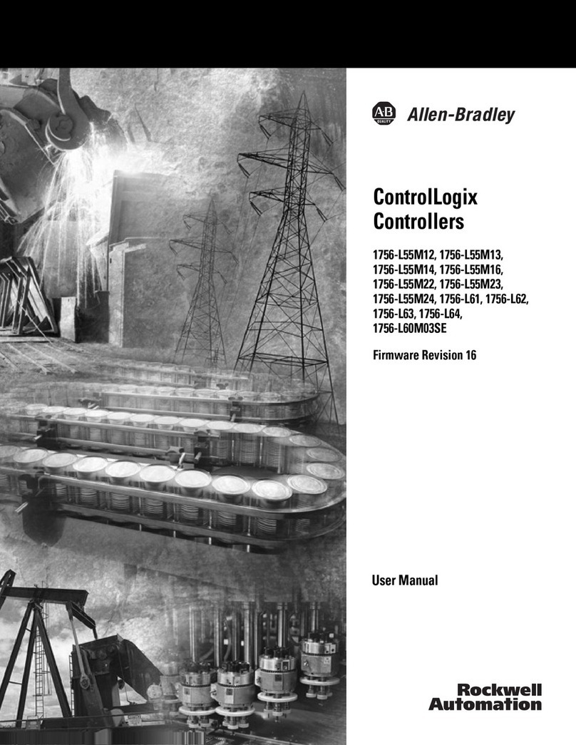 Allen-Bradley controllogix 1756-L55M12 User manual Allen-Bradley controllogix 1756-L55M12 User manual