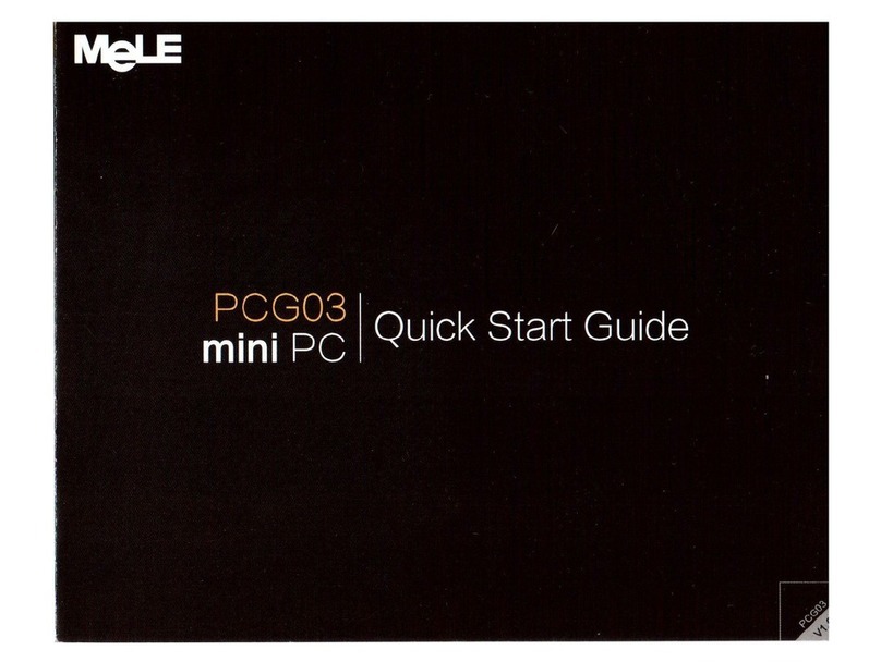 MeLe PCG03 quick start guide