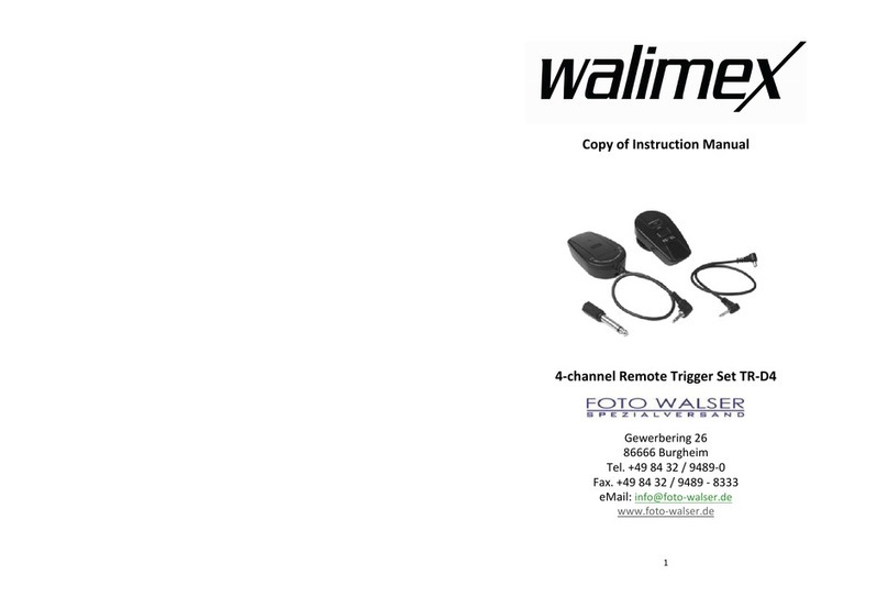 walimex TR-D4 instruction manual