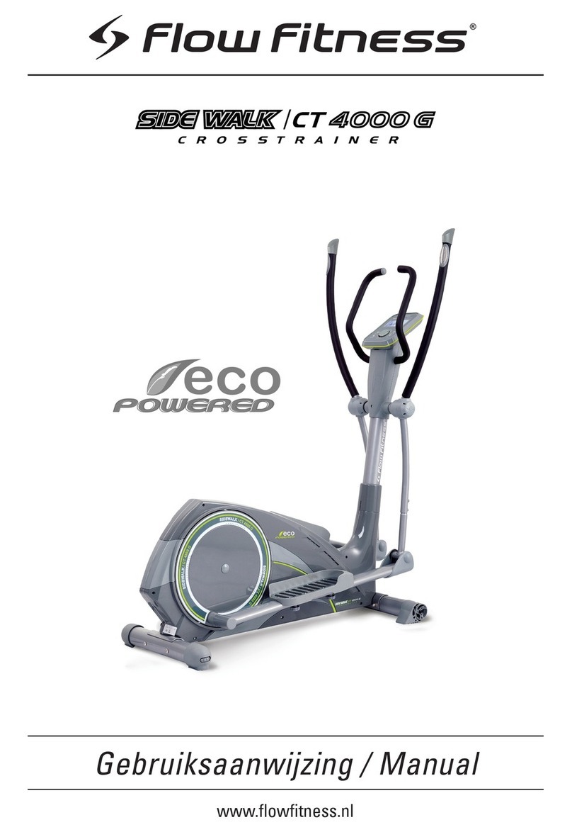 Flow Fitness SIDE WILK CT 4000 G manual