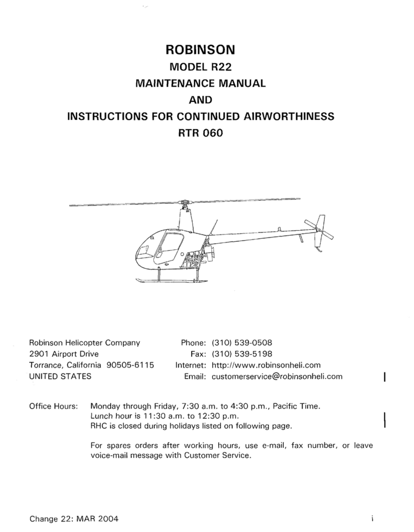 Robinson R22 Series User manual