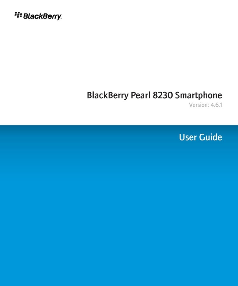 Blackbe;rry BlackBerry Pearl 8230 User manual