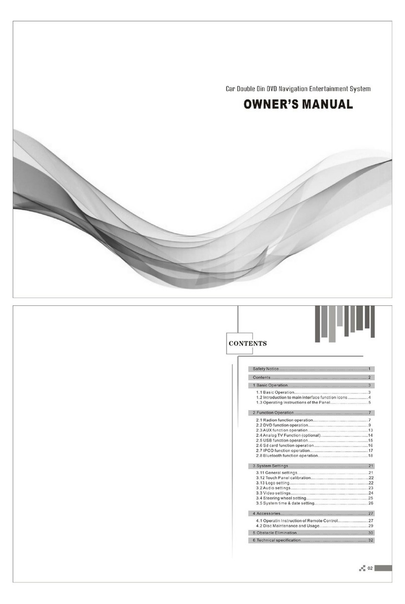 Xtrons TD693 owner's manual