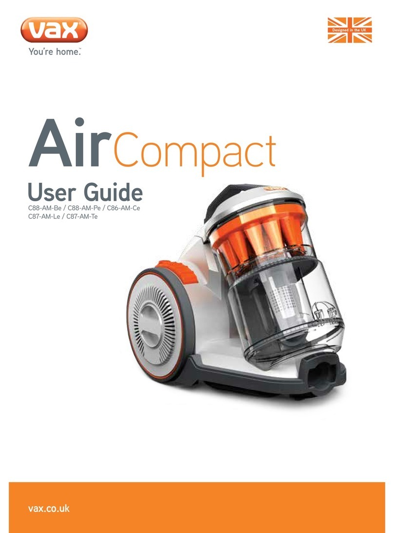Vax C88-AM-Be User manual