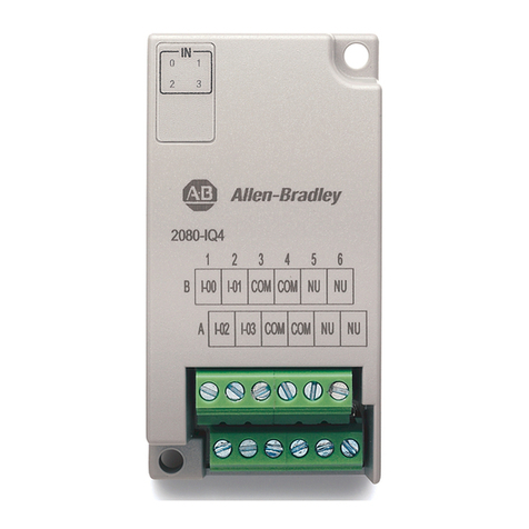 Allen-Bradley 2080-IQ4 User manual