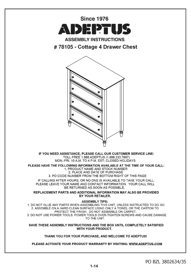adeptus 78105 User manual