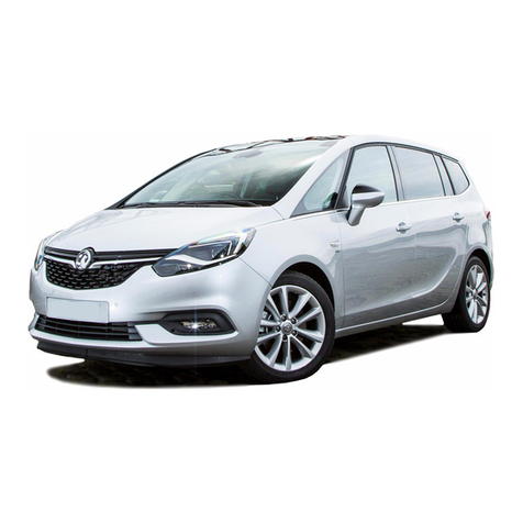 Vauxhall Zafira Tourer User manual