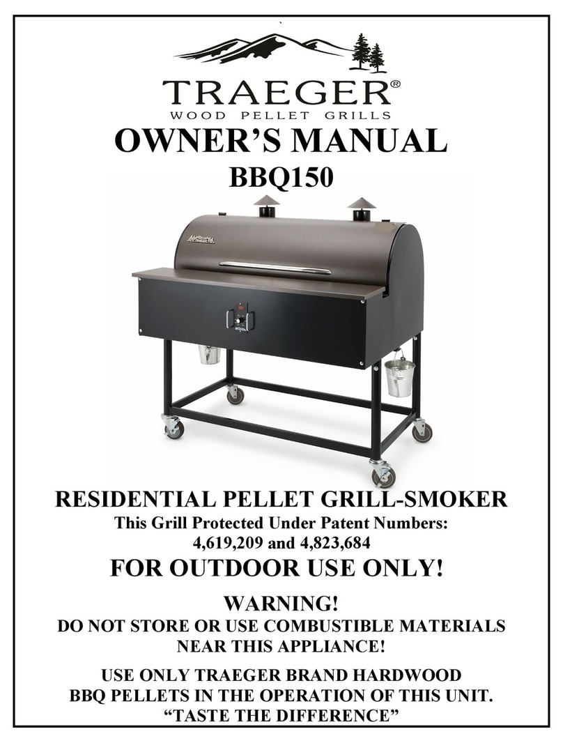 Traeger BBnNRM User manual