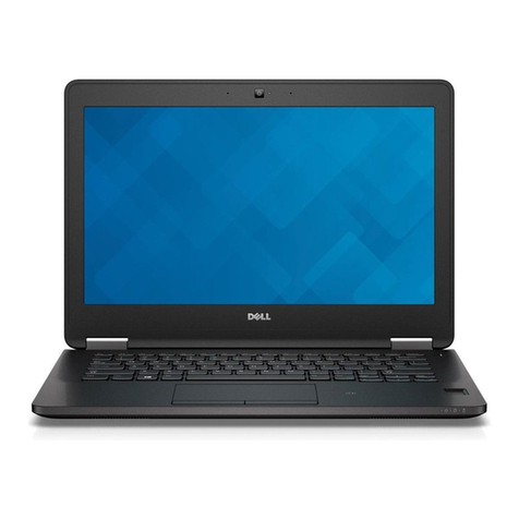 Dell Latitude E7270 User manual