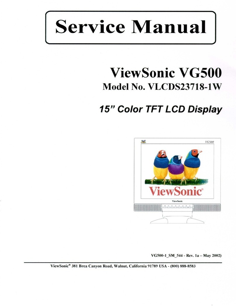 ViewSonic VG500 User manual