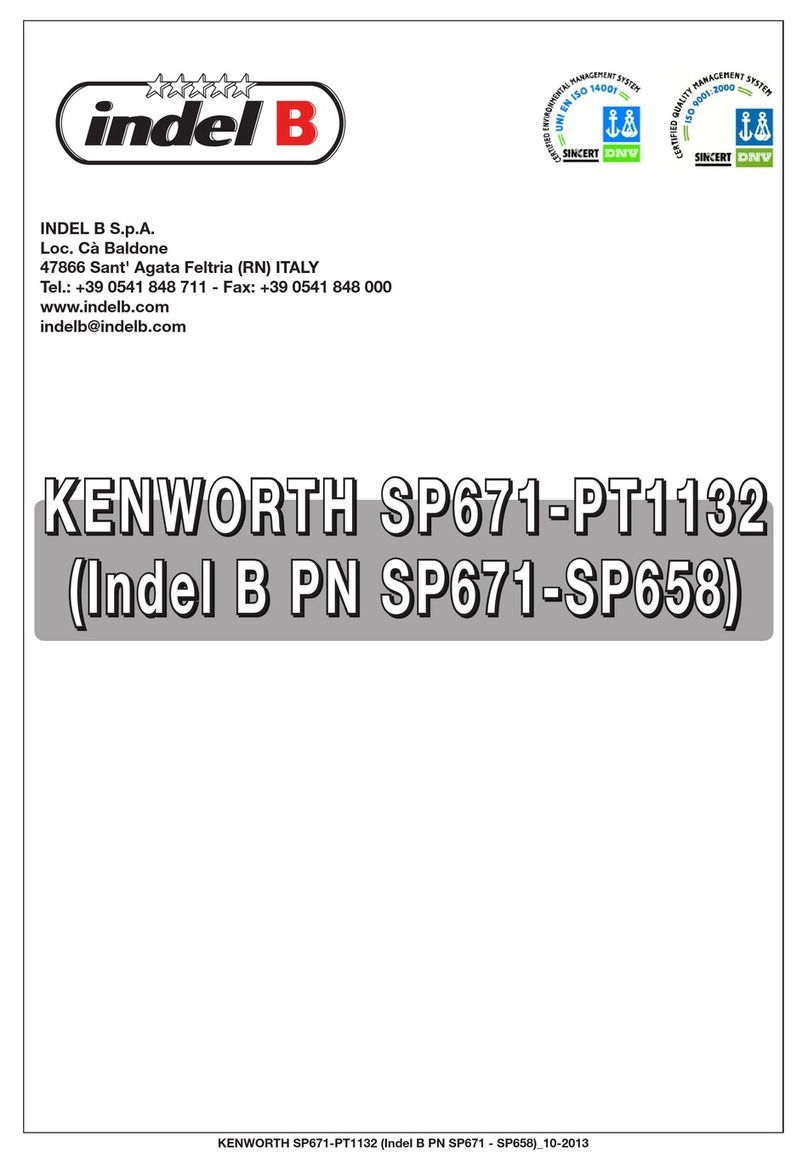 Kenworth SP671-PT1132 owner's manual