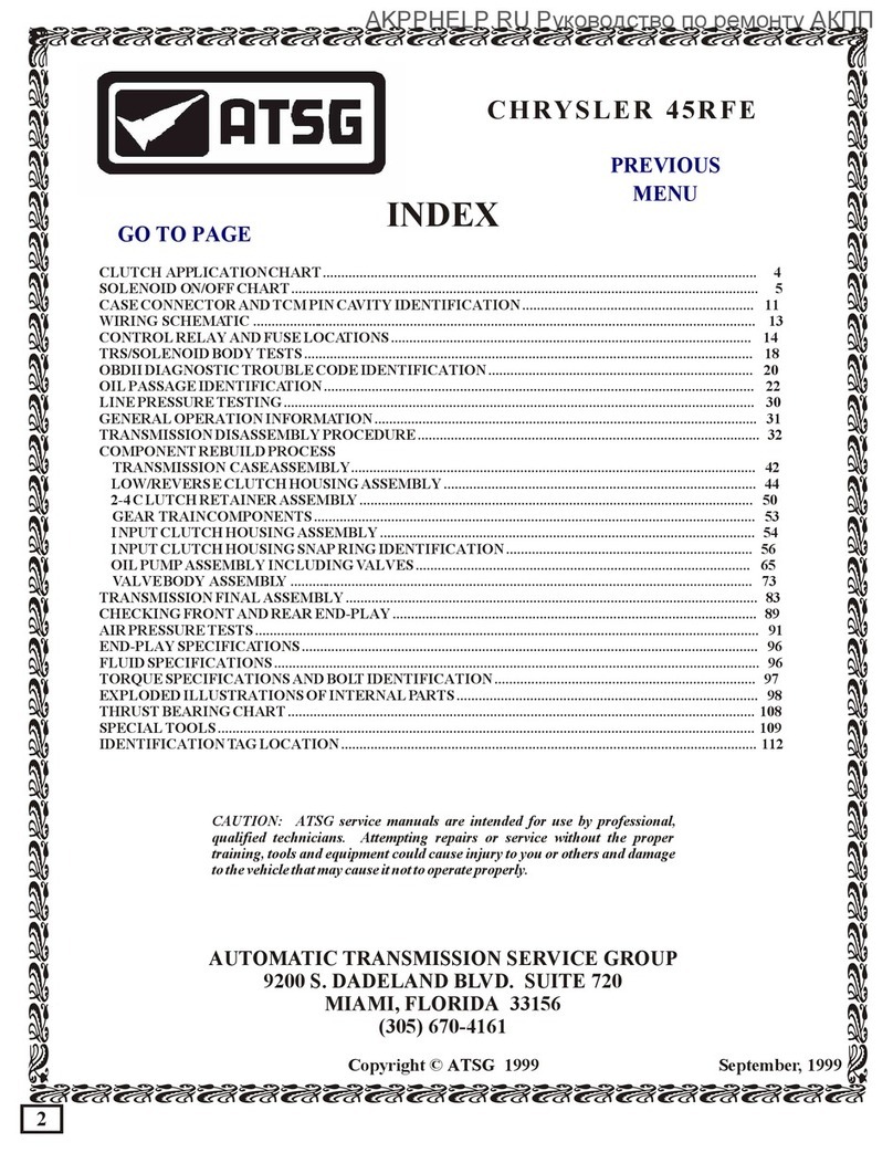 ATSG Chrysler 45RFE Service manual
