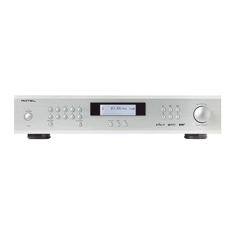 Rotel T14 User manual