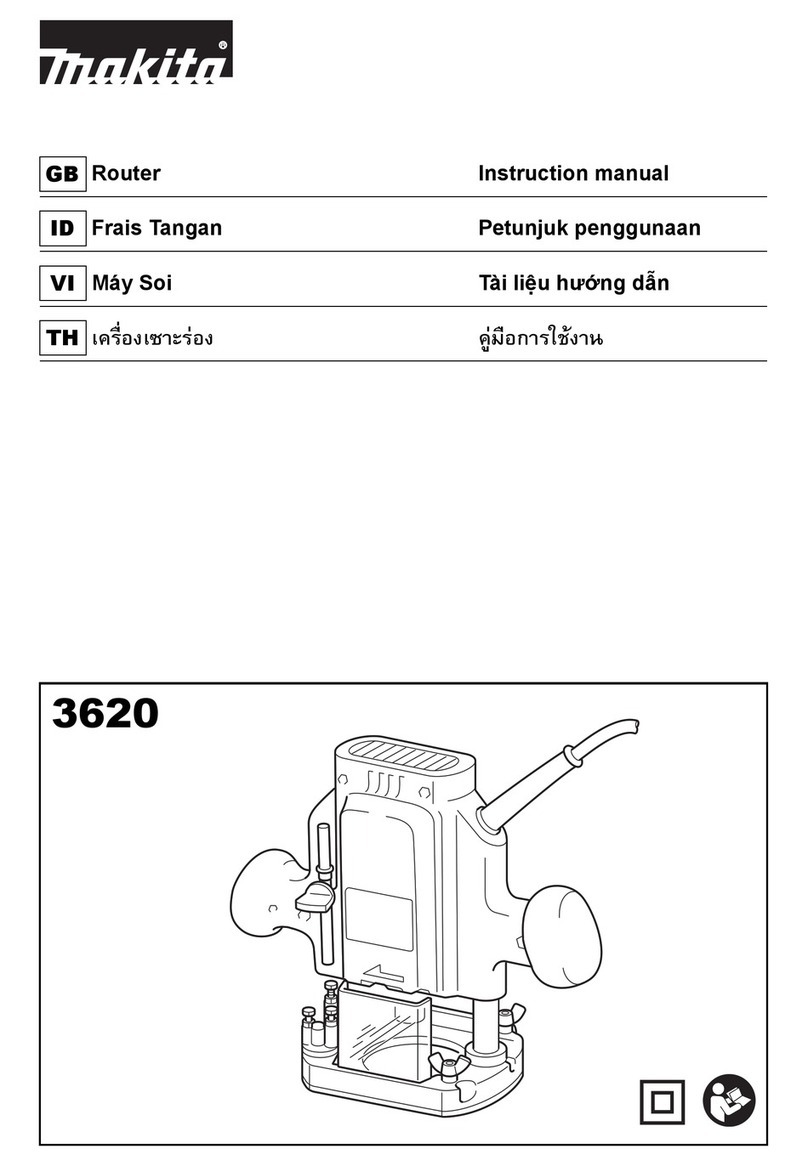 Makita 3620 instruction manual