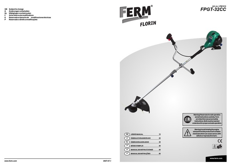 Ferm FPGT-32CC user manual