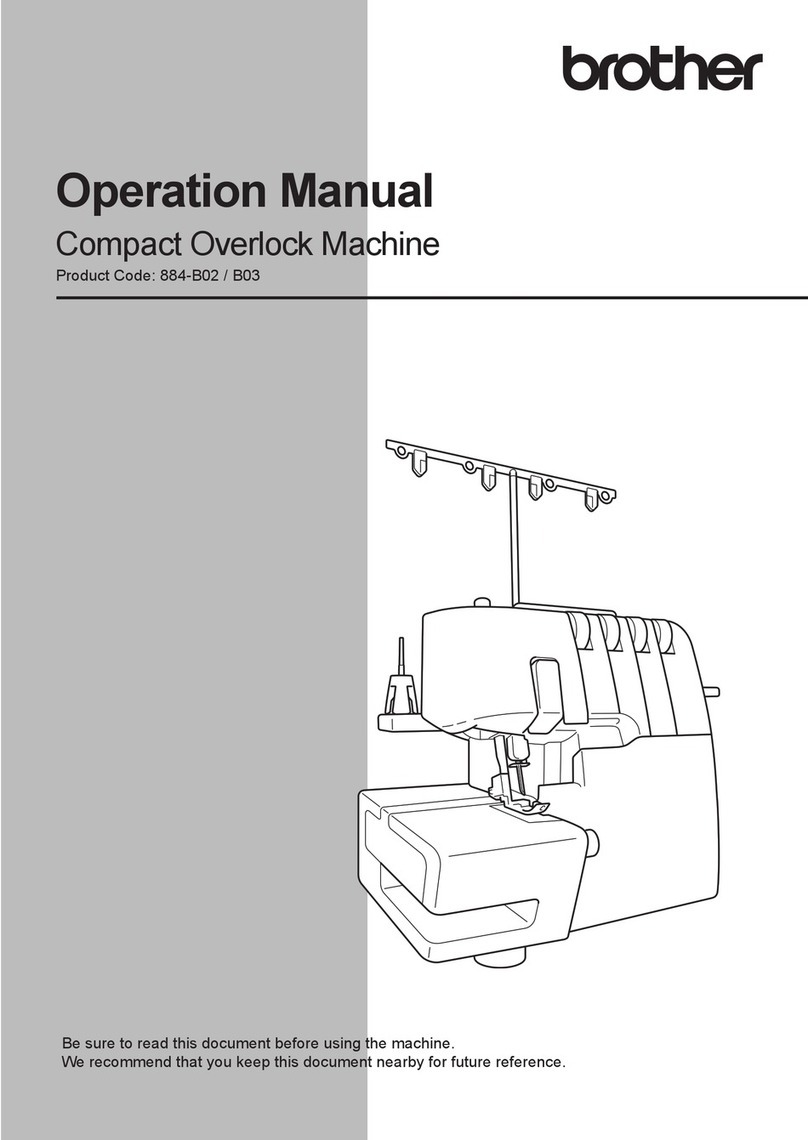 Brother 884-B02 User manual