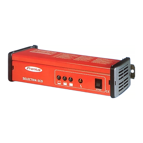 FRONIUS Selectiva Eco operating instructions FRONIUS Selectiva Eco operating instructions