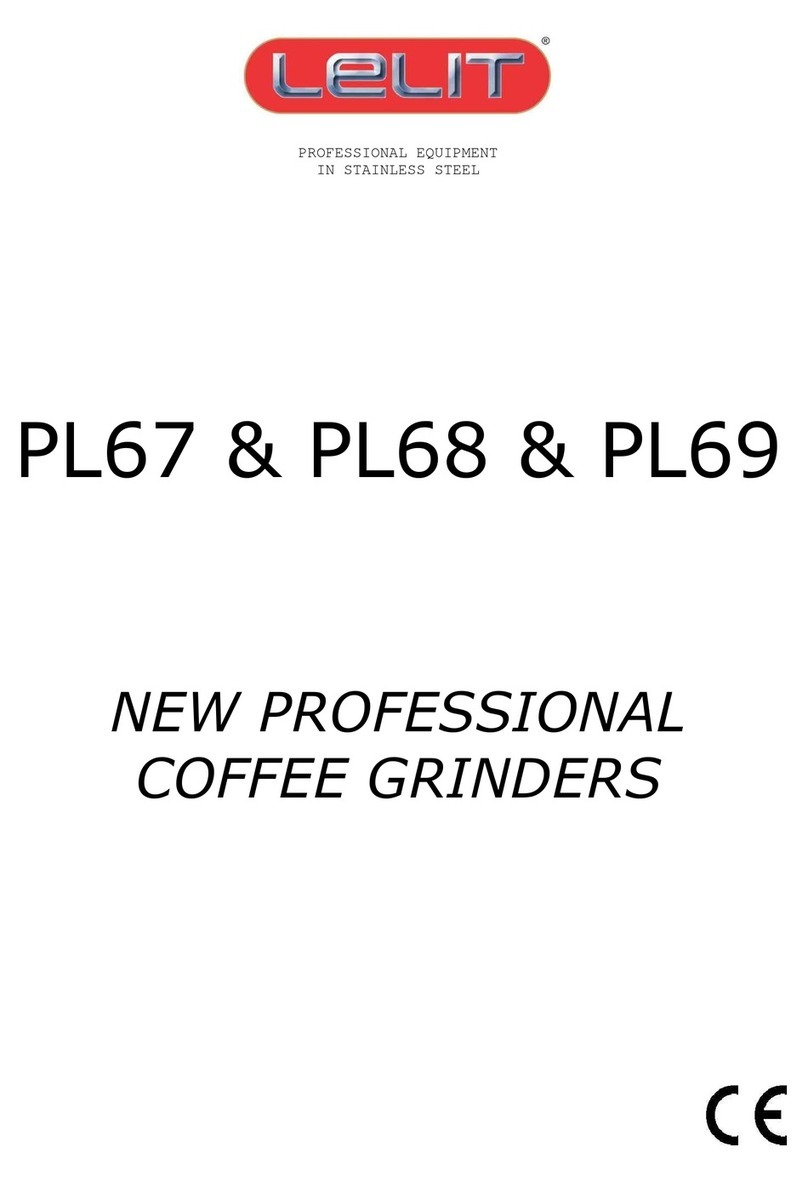 Lelit PL67 User manual