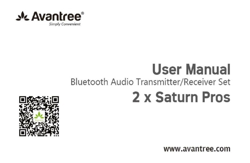 Avantree 2x Saturn Pros user manual