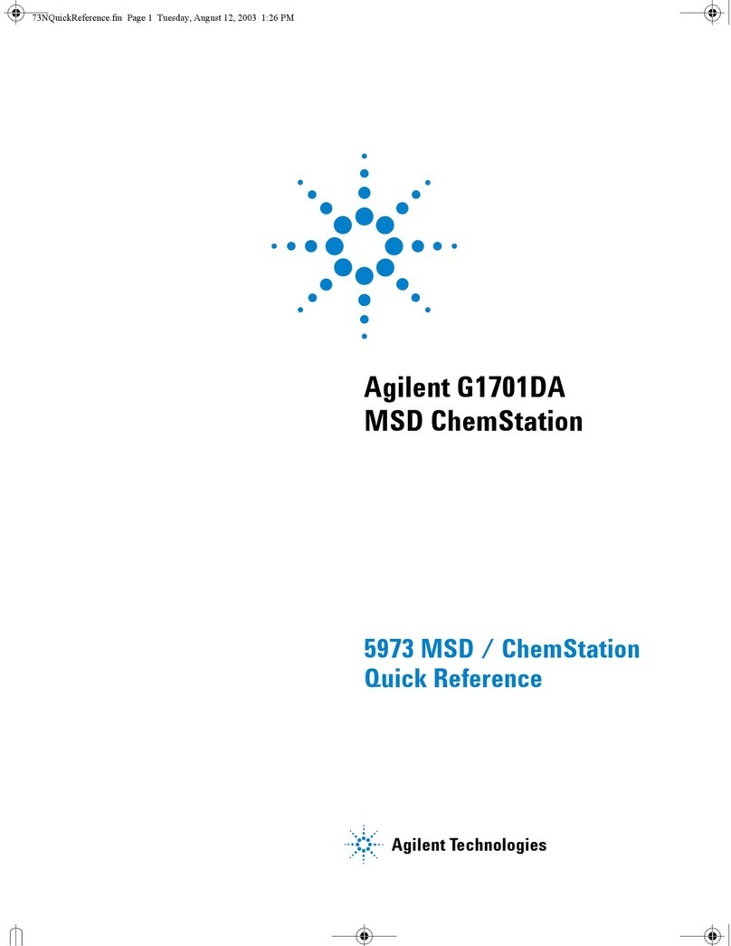 Agilent Technologies G1701DA User manual