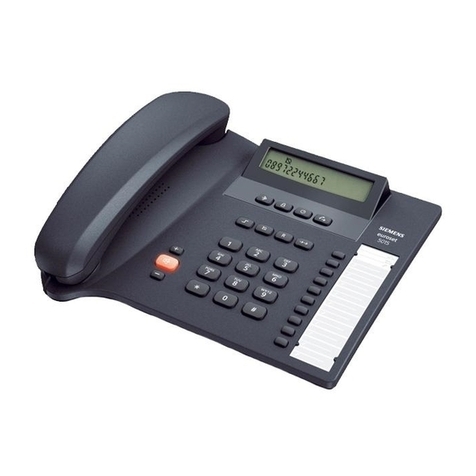 Siemens EUROSET 5015 User manual
