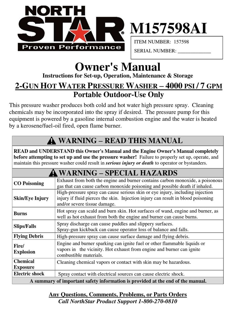 North Star M157598AI owner's manual