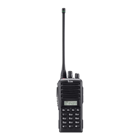 Icom IC-F43TR User manual