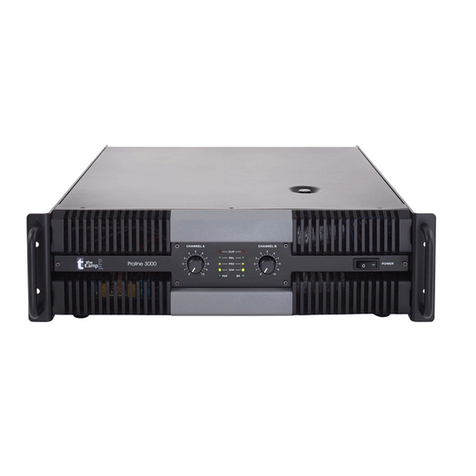 t.amp Proline 3000 User manual t.amp Proline 3000 User manual
