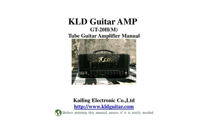 KLD GT-20H(M) User manual