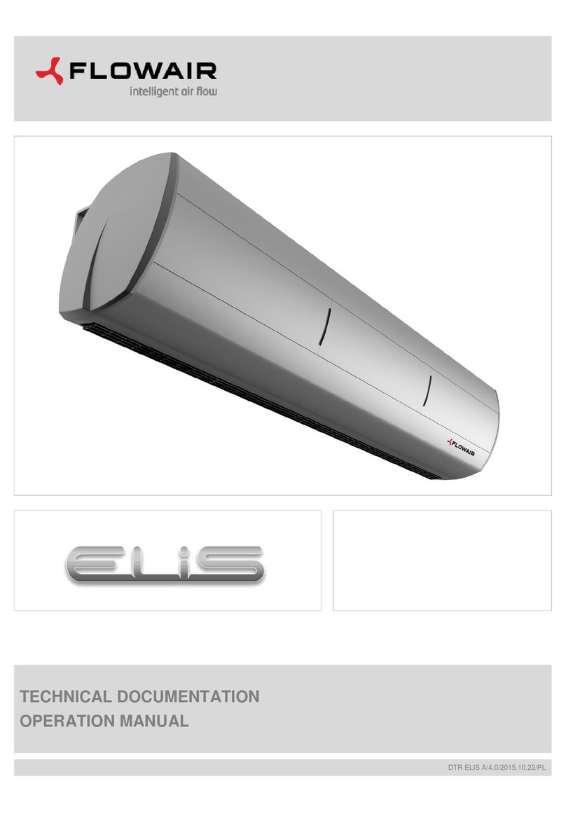 flowair ELIS A-W-100 User manual