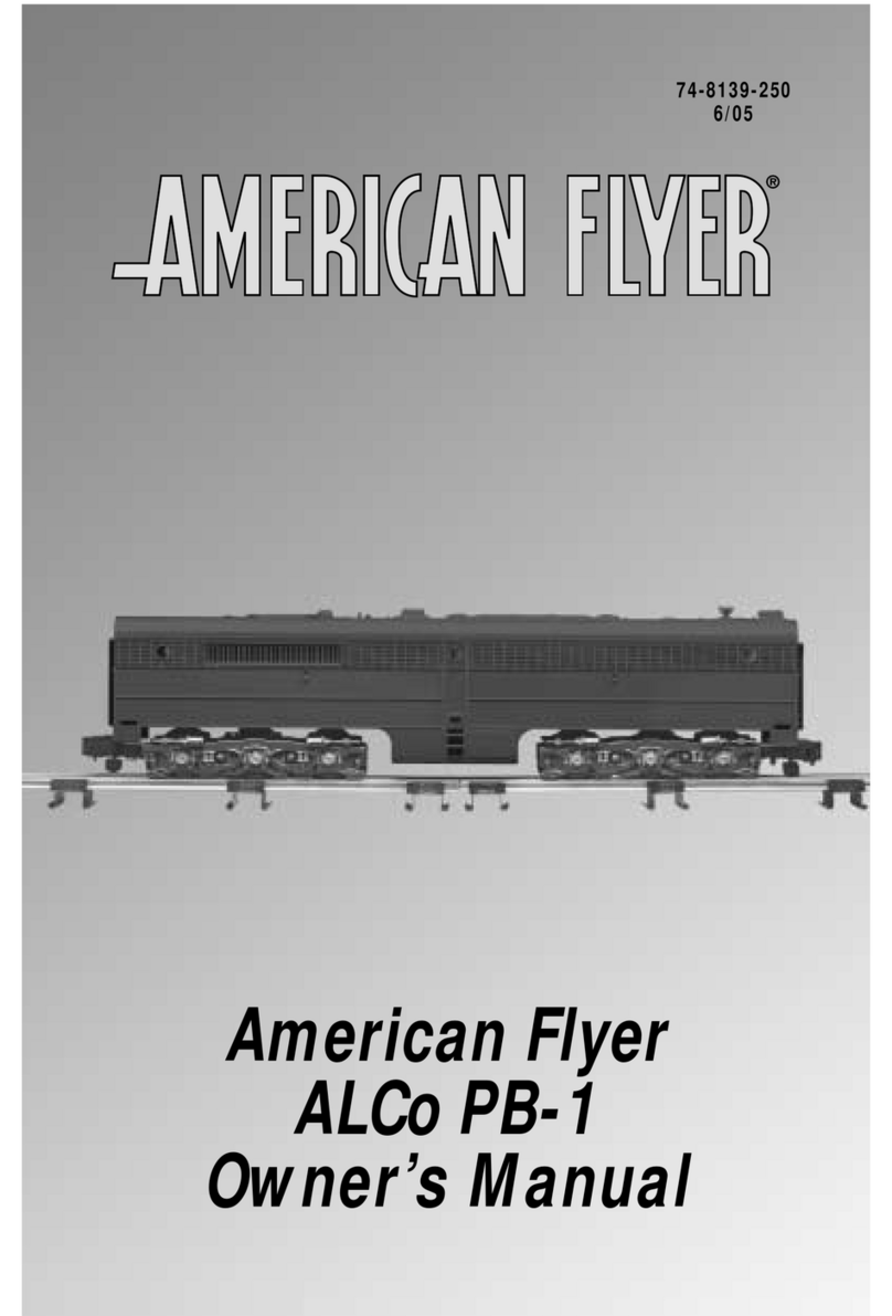 Lionel American Flyer ALCo PB-1 owner's manual