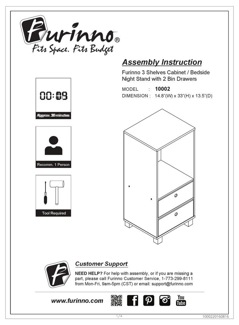 Furinno 10002 User manual Furinno 10002 User manual