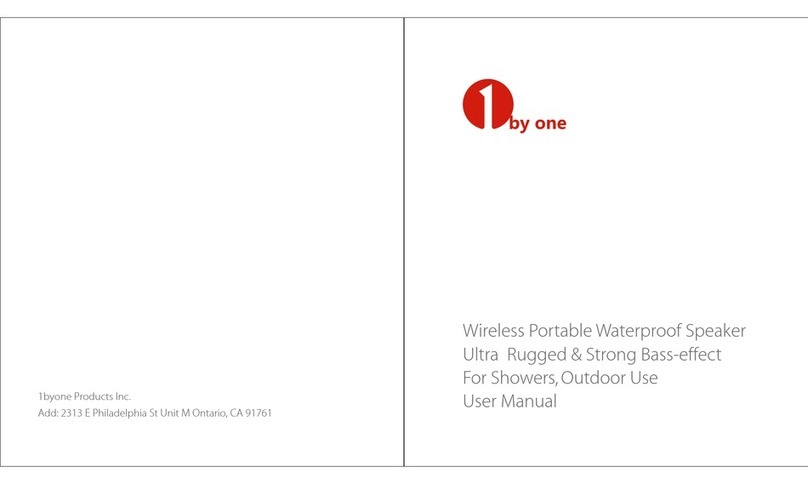 1 BY ONE 434US-0002 user manual