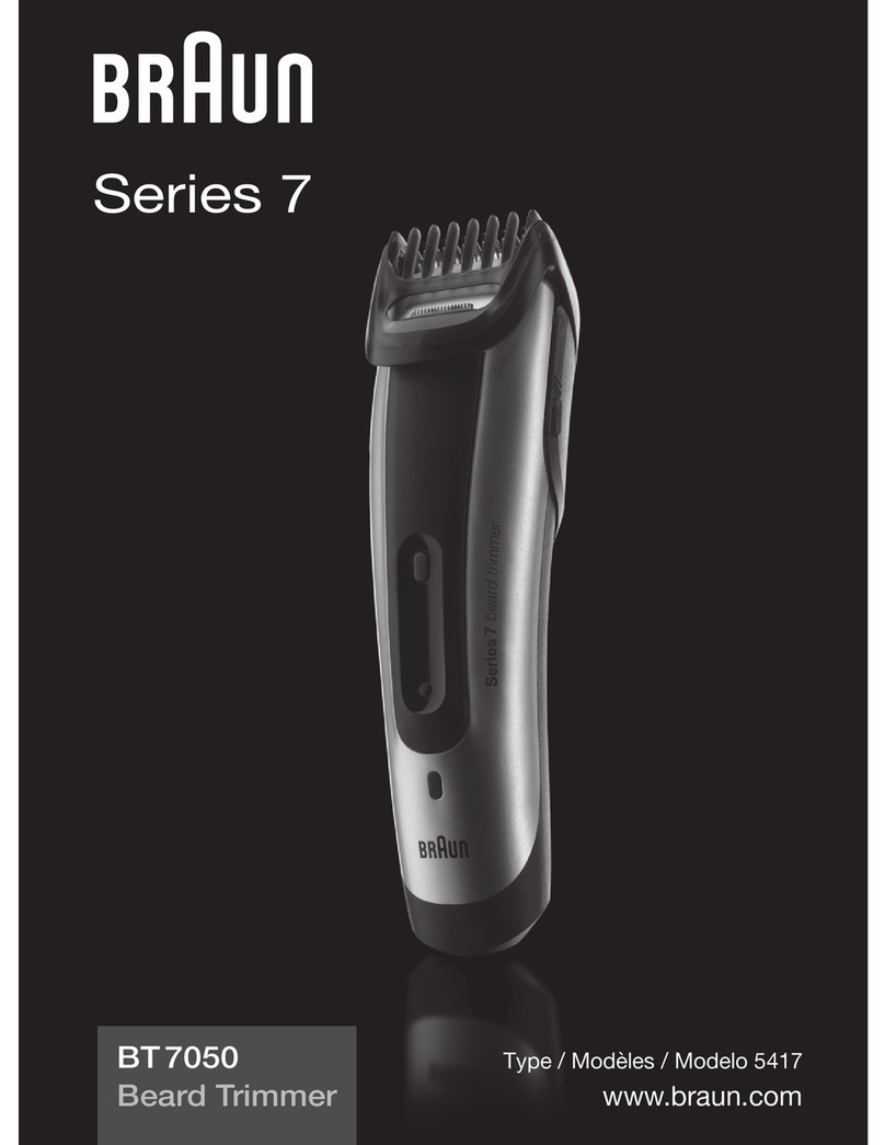Braun BT 7050 User manual
