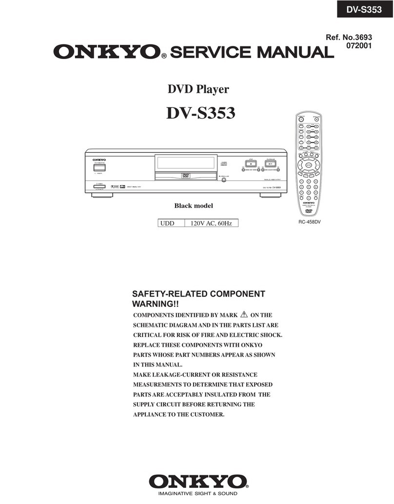 Onkyo DV-S353 User manual