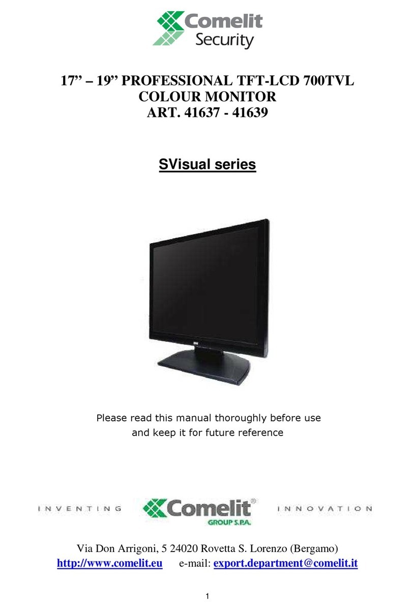 Comelit 41637 manual
