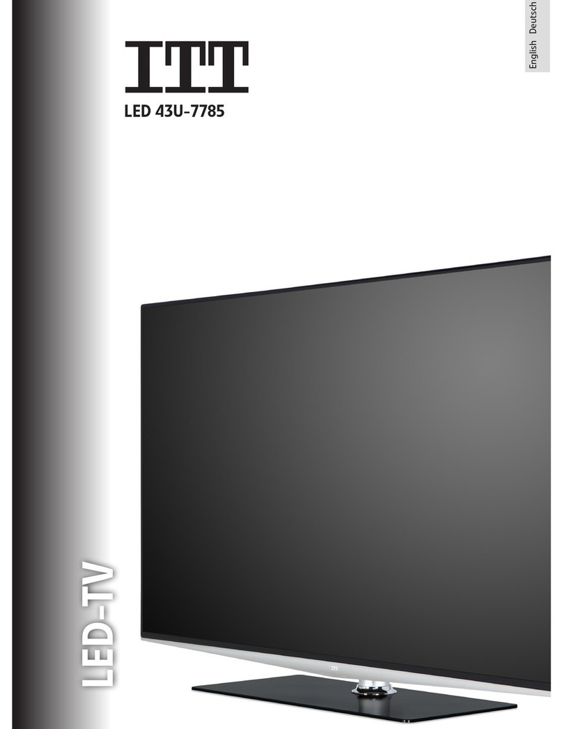 ITT LED 43U-7785 User manual