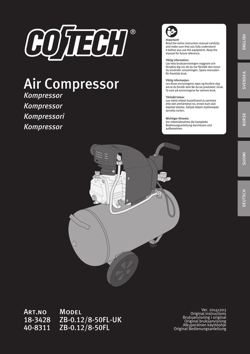 CO/Tech ZB-0.12/8-50FL user manual