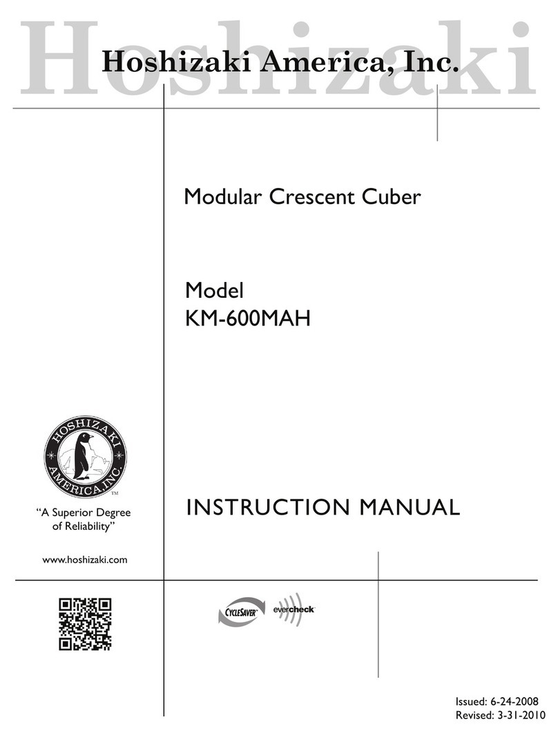 Hoshizaki KM-600MAH instruction manual