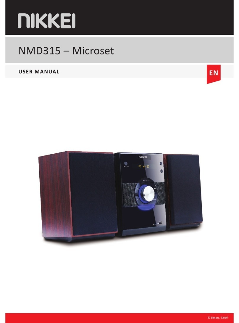 Nikkei NMD315 user manual