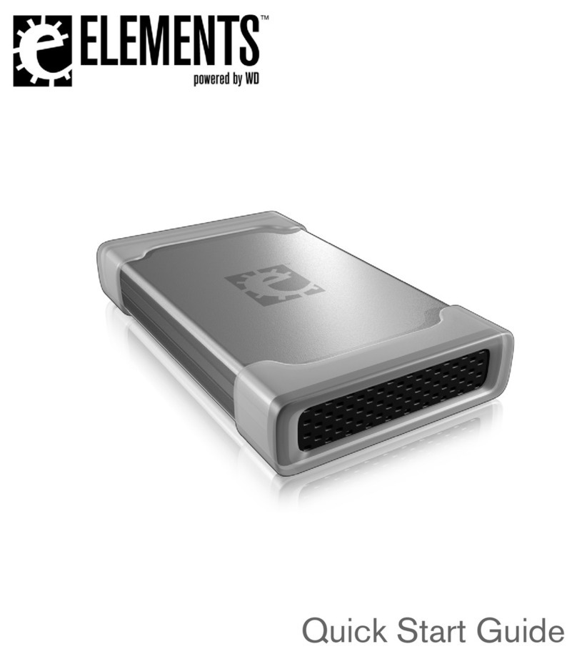 Western Digital ELEMENTS WDE1U5000E User manual Western Digital ELEMENTS WDE1U5000E User manual